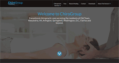 Desktop Screenshot of chirogroup.net